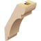 Ekena Millwork 3-inch W x 6-inch D x 10-inch H Olympic Rough Cedar Woodgrain TimberThane Knee Brace, Primed BRCUR03X06X10OLYRCPR - alternate 3